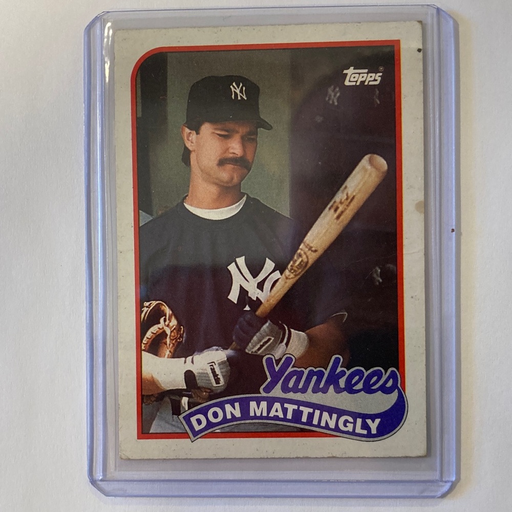 Lot of 9 Vintage 80s-90s Don Mattingly Baseball Cards Yankees - Picture 10 of 16